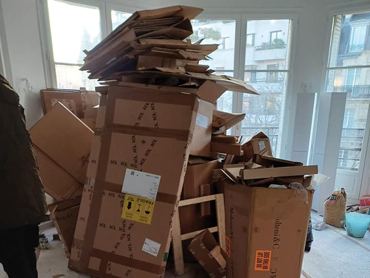 Cartons et papiers