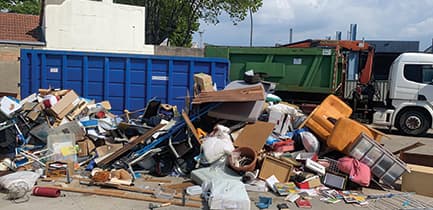 Centre de tri déchets